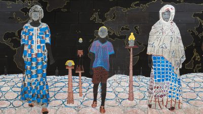 OMAR BA : Un peintre engagé, en pleine ascension !